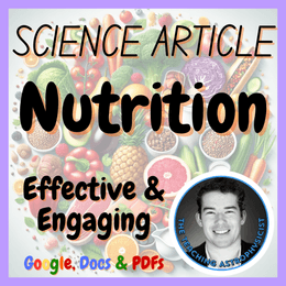Nutrition | Health Science Reading Comprehension Passage &amp; Questions