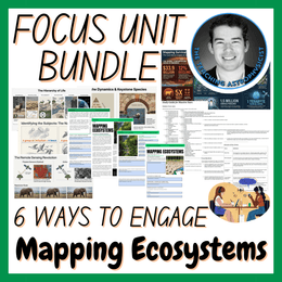 Mapping Ecosystems | Biology Focus Unit Bundle | 6 Resources inc. Quiz
