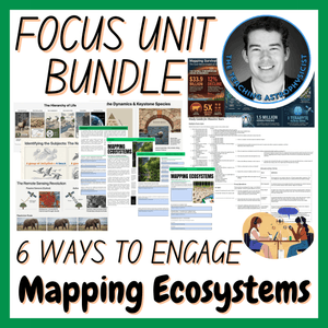 Mapping Ecosystems | Biology Focus Unit Bundle | 6 Resources inc. Quiz