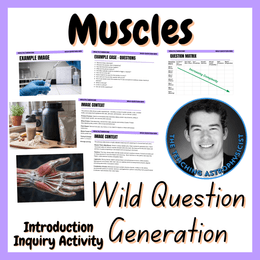 Muscles Wild Question Generation Inquiry | Health / Physical Edu Warmup Activity