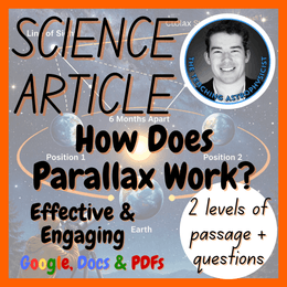 How Does Parallax Work? Space Reading Comprehension 2 Passage &amp; Questions