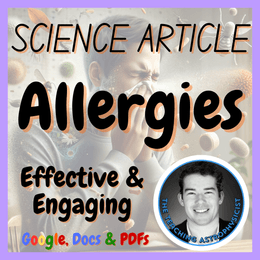 Allergies | Science Reading Comprehension Passage and Questions | Health