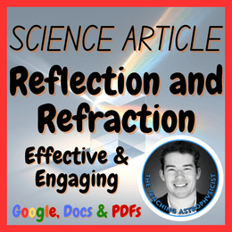 Reflection &amp; Refraction | Science Reading Comprehension Passage &amp; Questions