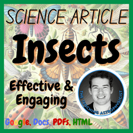 Insects | Biology Science Reading Comprehension Passage &amp; Questions FREE