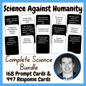 Science Against Humanity | Chemistry Biology Physics | Review Card Game Complete