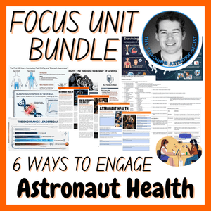 Astronaut Health | Focus Unit Bundle | 6 Resources inc. Quiz | Space Science Set