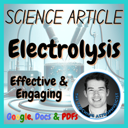 Electrolysis | Chemistry Science Reading Comprehension Passage &amp; Questions