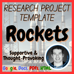 Rockets | Physics Research Project Template | Digital + Print + HTML
