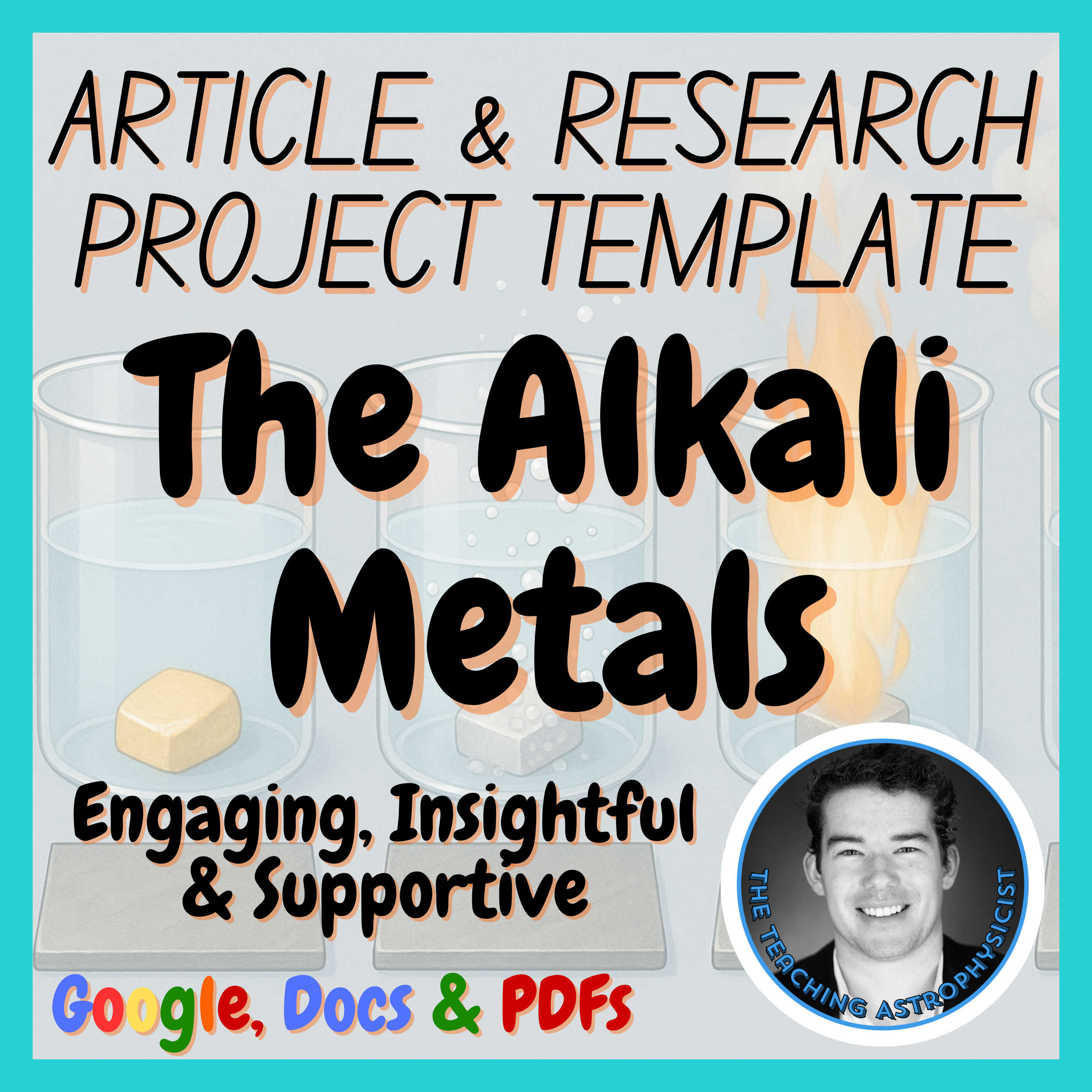 Chemistry Reading Passage + Project Template