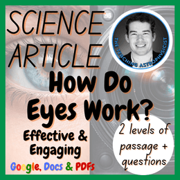How Do Eyes Work? | Biology Reading Comprehension 2 Passage &amp; Questions