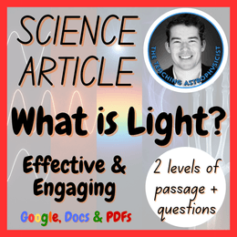 What is Light? | Physics Reading Comprehension 2 Passage &amp; Questions