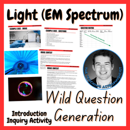 Light (EM Spectrum) Wild Question Generation Inquiry | Physics Warmup Activity