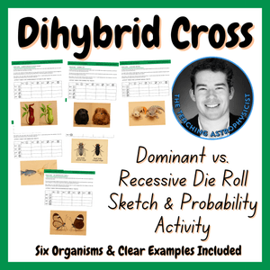 Dihybrid Cross Traits Probability Sketch Activity | Biology | Life Science