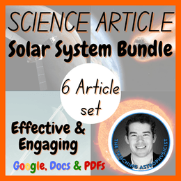 Solar System Bundle | 6 Space Science Reading Comprehension Passages &amp; Questions