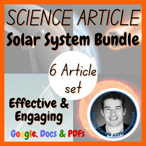 Solar System Bundle | 6 Space Science Reading Comprehension Passages &amp; Questions