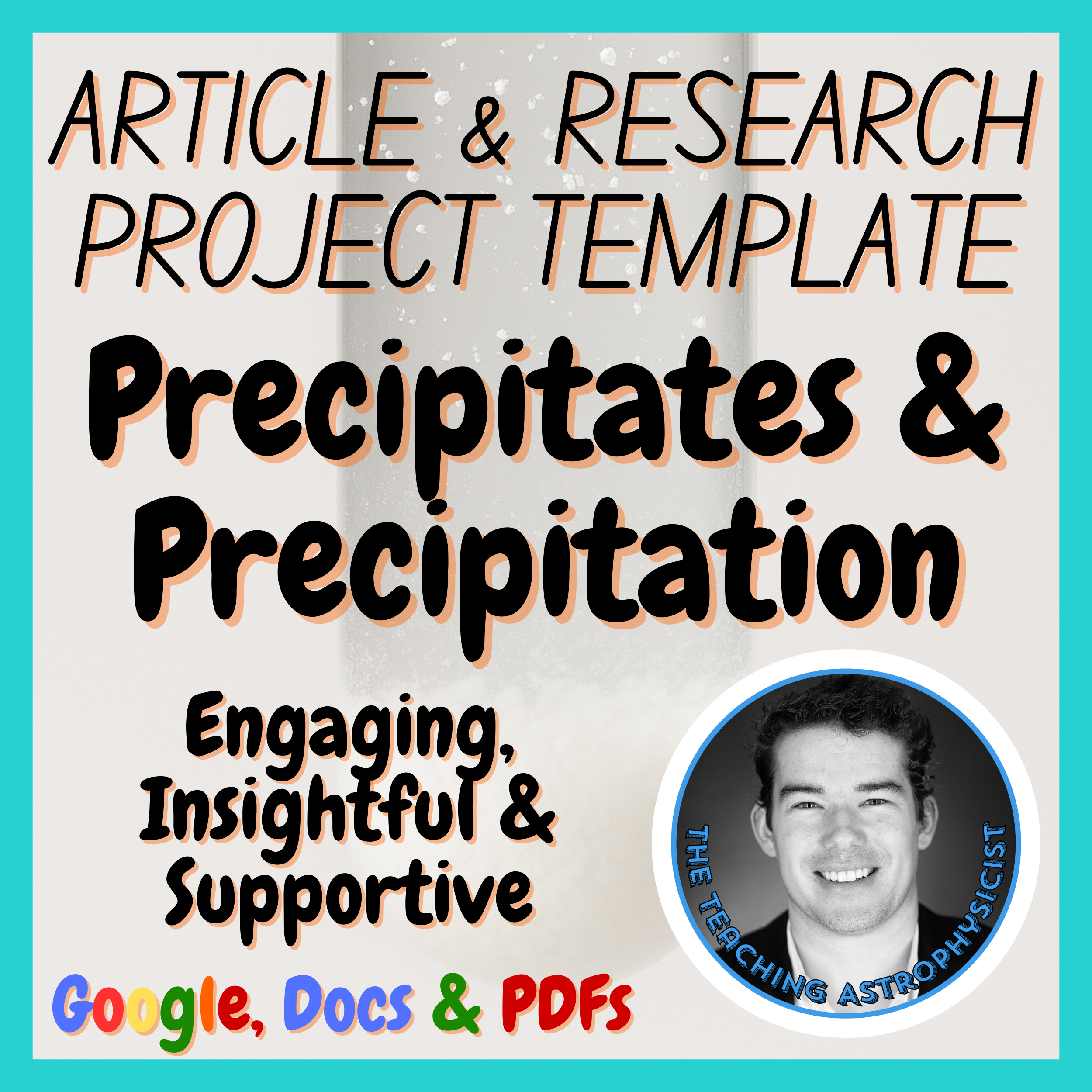 Chemistry Reading Passage + Project Template