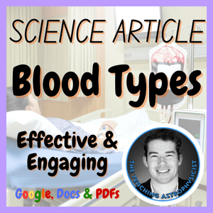 Blood Types | Science Reading Comprehension Passage and Questions | Health