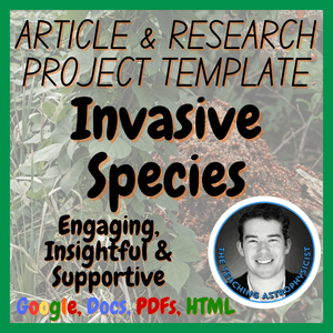 Invasive Species | Biology Articles + Research Project Template Set