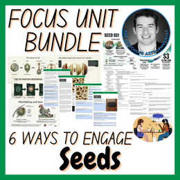 Seeds | Biology Focus Unit Bundle | 6 Resources inc. Quiz