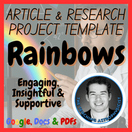 Rainbows | Physics Science Article + Research Project Template