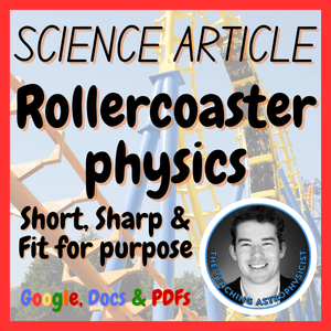Rollercoaster Physics | Science Reading Comprehension Passage &amp; Questions