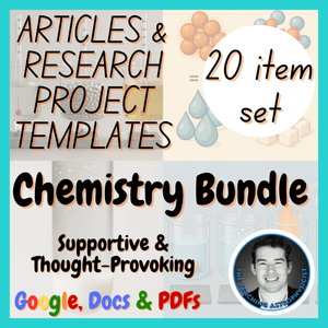 Chemistry | 10 Chemical Science Reading Passages + 10 Research Project Templates