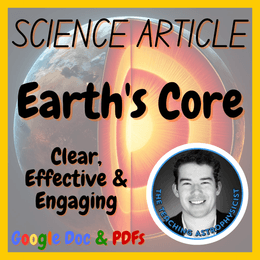 Earth&#x27;s Core | Earth Science Reading Comprehension Passage &amp; Questions