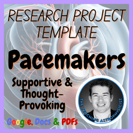 Pacemakers | Health Medicine Science Research Project Template | Digital + Print