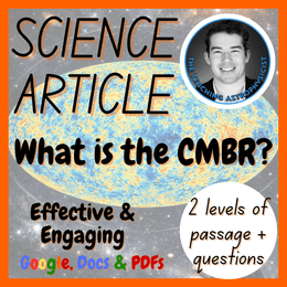 What is the CMBR? Space Reading Comprehension 2 Passage &amp; Questions