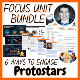 Protostars | Focus Unit Bundle | 6 Resources inc Quiz | Space Science Set