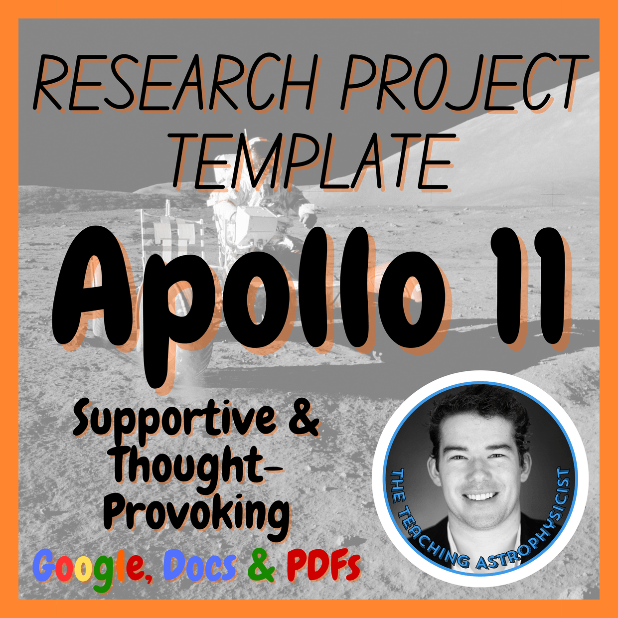 Apollo 11 | Space Science Research Project Template | Digital + Print ...