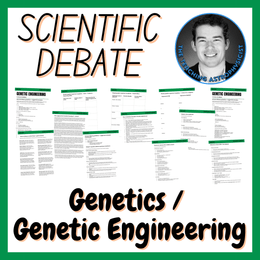 Genetics / Genetic Engineering Scientific Debate Set | Biology Science