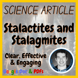Stalactites and Stalagmites | Science Reading Comprehension Passage &amp; Questions