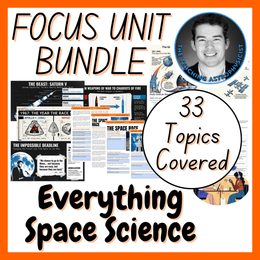 Everything Space Science | 33 Topic Focus Unit Bundle (Massive Value)