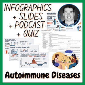 Autoimmune Diseases | Infographics + Slides + Podcast + Quiz | Biology Set FREE