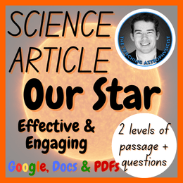 Our Star (The Sun) | Space Science Reading Comprehension 2 Passage &amp; Questions