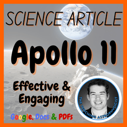 Apollo 11 | Space Science Reading Comprehension Passage &amp; Questions