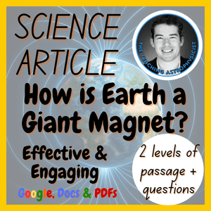 How is Earth a Giant Magnet? Science Reading Comprehension 2 Passage &amp; Questions