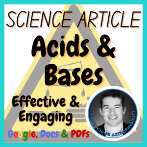 Acids &amp; Bases | Chemistry Science Reading Comprehension Passage &amp; Questions