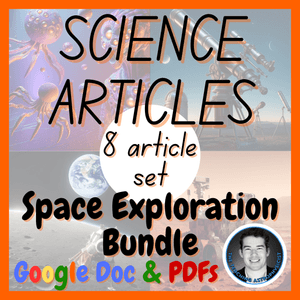 Space Exploration Bundle | 8 Science Reading Comprehension Passages &amp; Questions