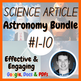 Astronomy Set | 10 Space Science Reading Comprehension Passages &amp; Questions