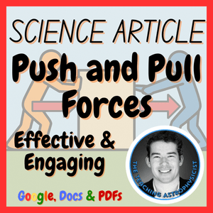 Push and Pull Forces | FREE Physics Reading Comprehension Passage &amp; Questions