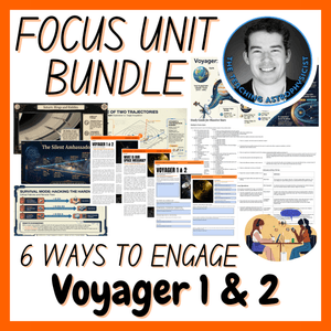 Voyager 1 &amp; 2 | Focus Unit Bundle | 6 Resources inc. Quiz | Space Science