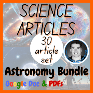 Complete Astronomy 30 Space Science Reading Comprehension Passages &amp; Questions