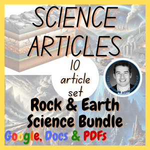 Rock &amp; Earth | 10 Earth Science Reading Comprehension Passages &amp; Questions