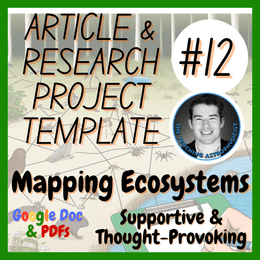 Mapping Ecosystems Science Research Project + Reading Passage #12 Biology Bundle