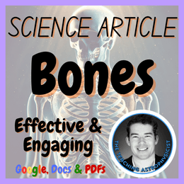 Bones | Health Science Reading Comprehension Passage &amp; Questions