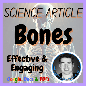 Bones | Health Science Reading Comprehension Passage &amp; Questions