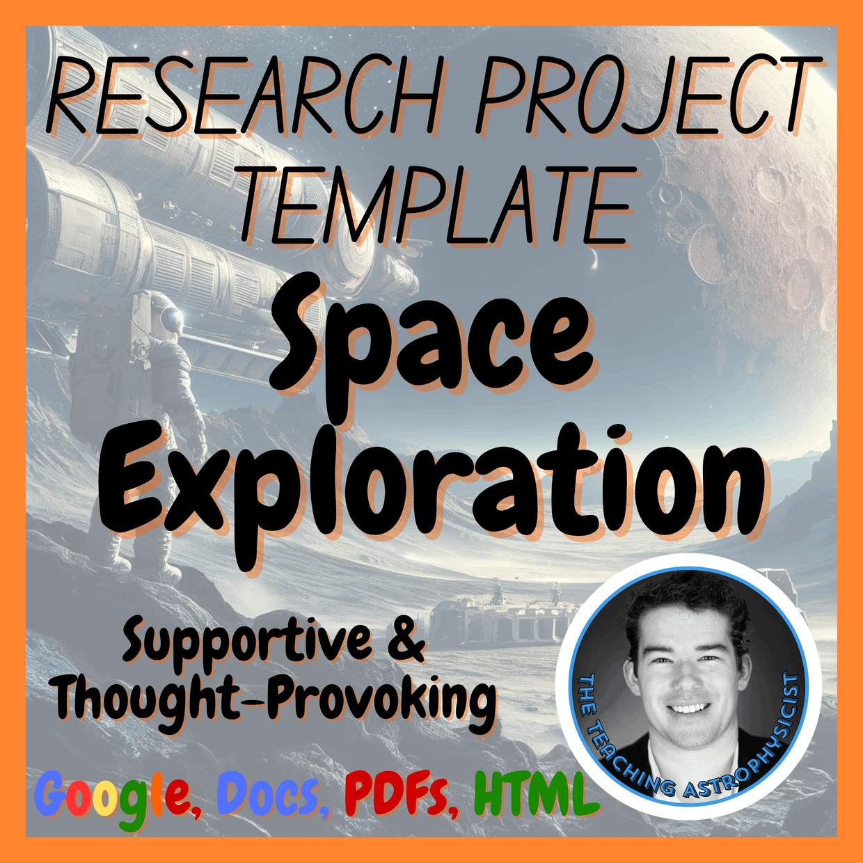 Space Exploration | Astro Science Research Project Template | Digital ...
