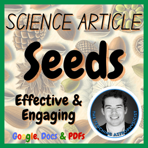 Seeds | Biology Science Reading Comprehension Passage &amp; Questions